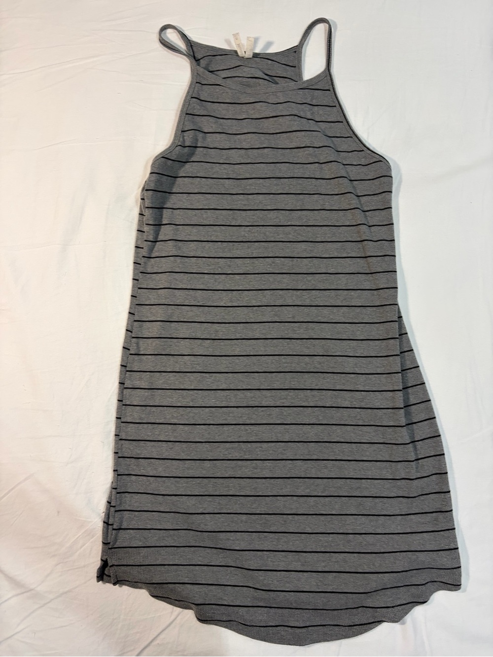Mudd Gray and Black Striped Dress